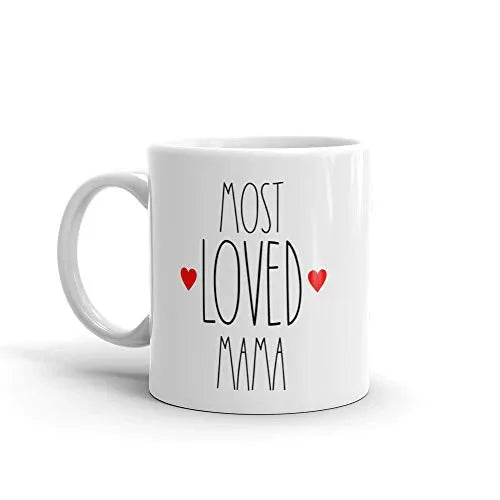 "Most Loved Mama Mother’s Day –  Ceramic, Coffee mug