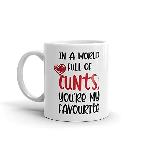 in-A-World-Full-of-Cunts-Youre-My-Favourite-Mug-Profanity-Mugs-Insult-Saying-Friend-Funny-Gift-Shut-Up-Birthday-Offi-B0BHXMTV5J