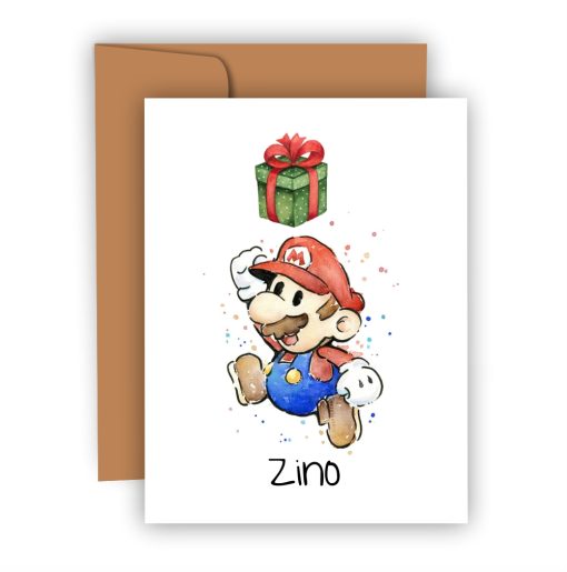 Super Mario Christmas Card