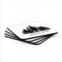 Christmas Tree Personalized Coaster