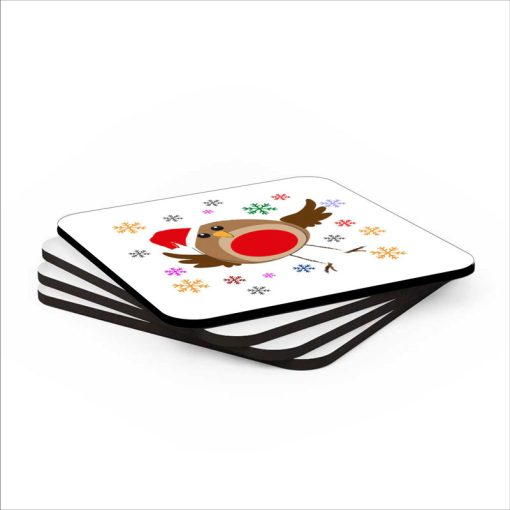 Festive Robin Coaster Gift