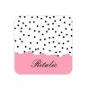 Personalised Polka Dot Coaster