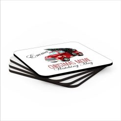 Personalized Christmas Movie Coaster