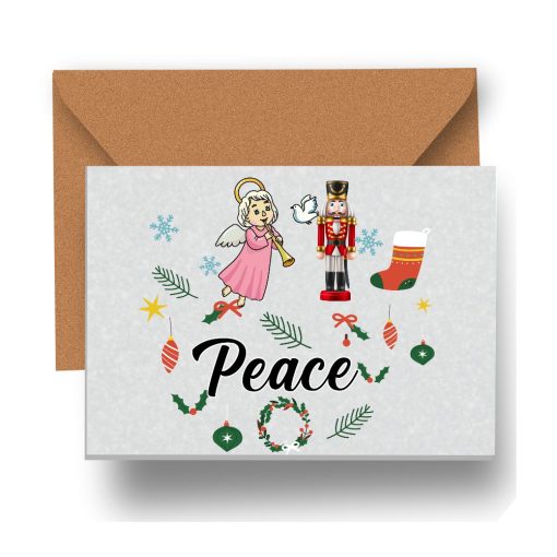 Nutcracker Christmas Greeting Card