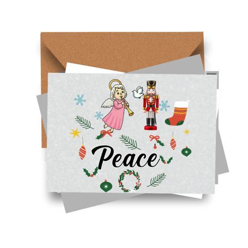 Nutcracker Christmas Greeting Card