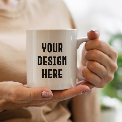"Customizable Text & Photo Mug – Personalize with Your Favorite Photo and Message - Image 3