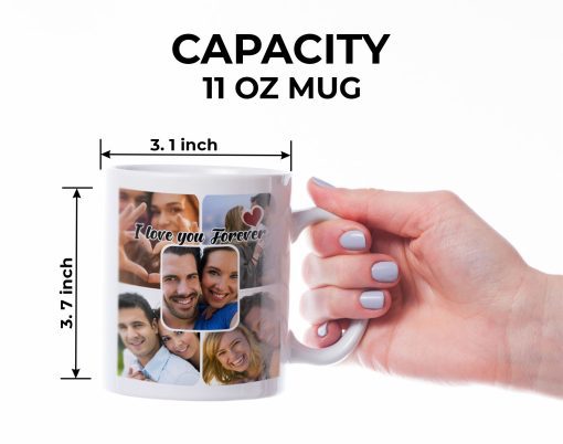 "Customizable Text & Photo Mug – Personalize with Your Favorite Photo and Message - Image 4