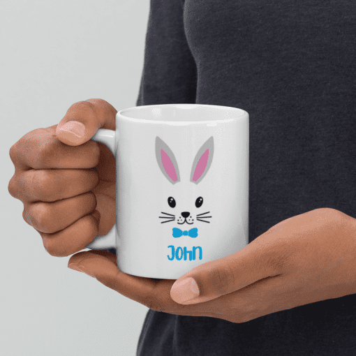 "Personalized Child's Flopsy  Ceramic 11oz coffee Mug - Image 4