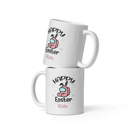The Happy Easter Custom Name coffee Mug- Personalised gift, Funny novelty mug, Humorous coffee mug, Custom mug, Quirky mug, Witty coffee mug, Silly mug gift, Easter mug, Easter gift mug, For Him, For Her, Silly gift idea, Hilarious gift - Image 6