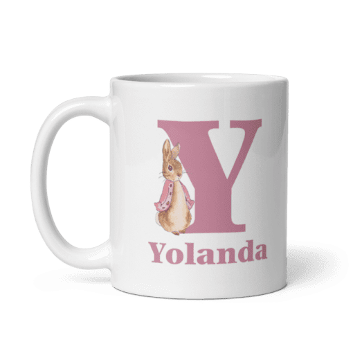 "Personalized Flopsy-Inspired Child's Coffee Mug - Image 4