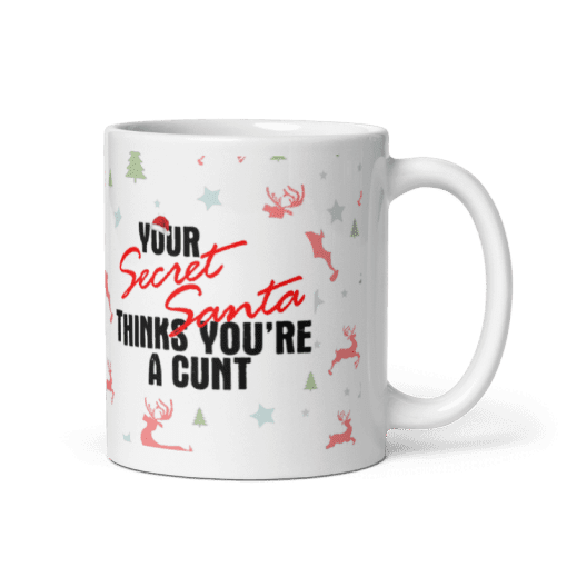 "Secret Santa Coffee Gift Mug - Image 2