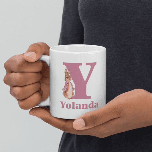 "Personalized Flopsy-Inspired Child's Coffee Mug - Image 3