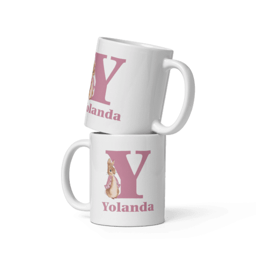"Personalized Flopsy-Inspired Child's Coffee Mug - Image 2