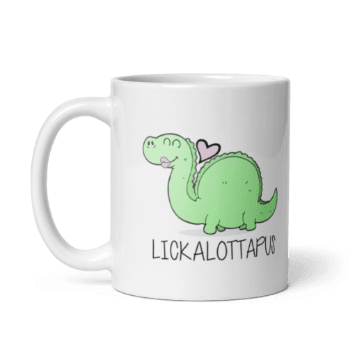 "LICKALOTTAPUS Mug - High-Quality Ceramic Coffee 11oz mug - Image 4
