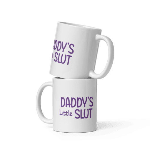Daddy's little slut mug"Funny 'Daddy's Favorite Mug' - Image 5