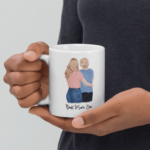 "Mom Forever Friend Coffee Mug - Image 5
