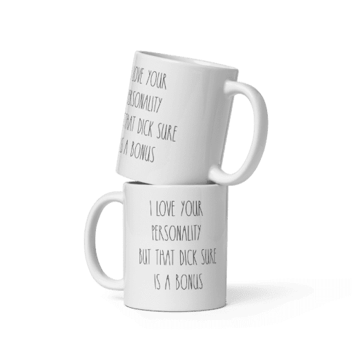 "Naughty Valentine Funny Mug – Ceramic, Coffee 110z mug - Image 2