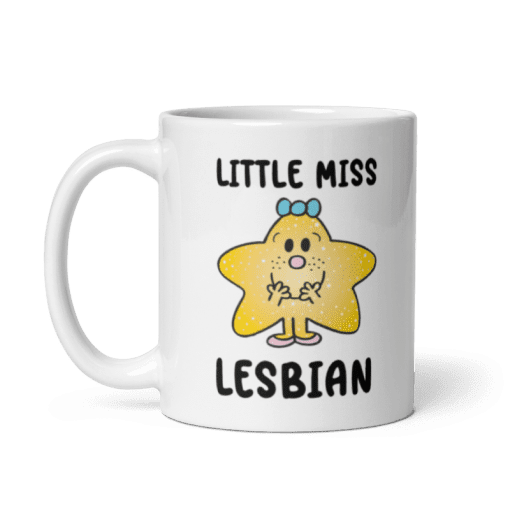 "Little Miss Lesbian Coffee Mug - Image 3