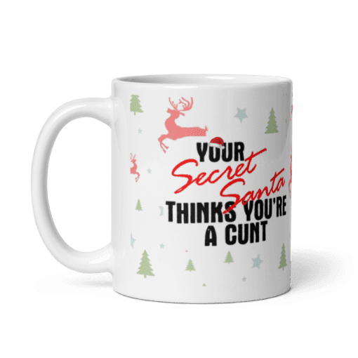 "Secret Santa Coffee Gift Mug - Image 6