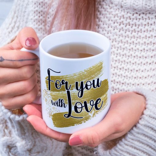 For You with Love Mug - Image 2
