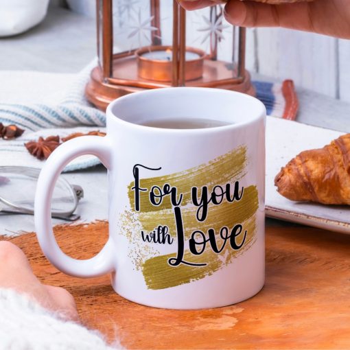 For You with Love Mug - Image 3