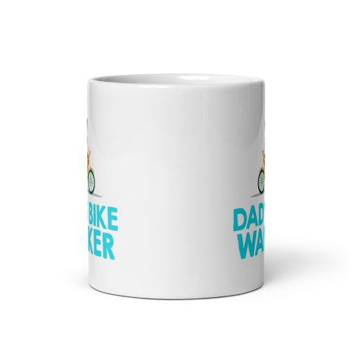 Funny Dad Cycling Mug - Bike Wanker Coffee Cup - Gift for Cyclist Dads, MAMILs & Road Bike Lovers - Novelty Bicycle Humor Mug for Father's Day & Birthday - Image 3