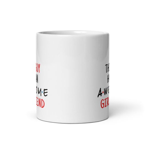 **"This Guy Has an Awesome Girlfriend: Funny Boyfriend Gift, Romantic Couple’s Present, Anniversary, Birthday, or Valentine’s Day Surprise – Perfect for Him, Cute and Loving Relationship Humor, Great for Partners Who Appreciate Their Amazing Girlfriends!"** - Image 3