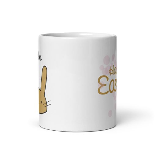Happy Easter Pauline Personalised Coffee Mug – Custom Easter Gift for Coffee & Tea Lovers - Image 3