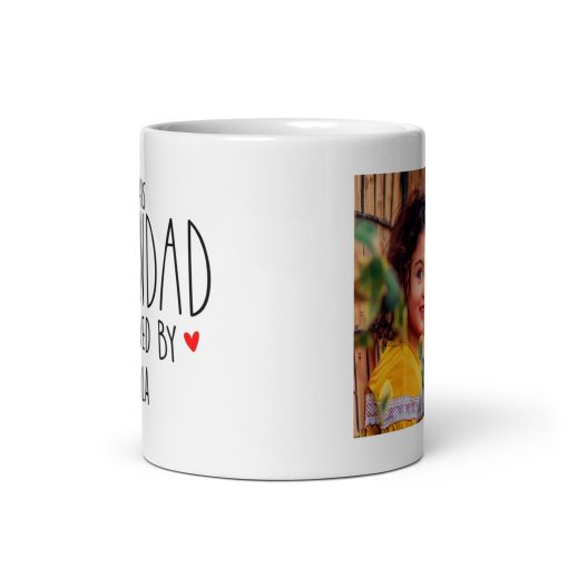 "This Granddad is Loved by Kyla" Personalised Coffee Mug – Custom Gift for Granddad, Father’s Day, Birthday, Christmas - Image 3