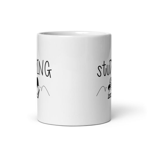 Studying Coffee Mug – Motivational Study Cup for Students, College Exam Prep, & Hardworking Scholars – Inspirational Ceramic Coffee Cup for Study Sessions & Late-Night Grinding - Image 3