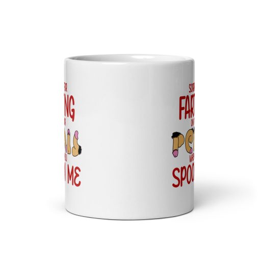 Sorry for Farting on Your Penis When You Spoon Me Coffee Mug – Funny & Naughty Couples Gift – Hilarious Gag Gift for Boyfriend, Husband, Wife, or Partner - Image 3