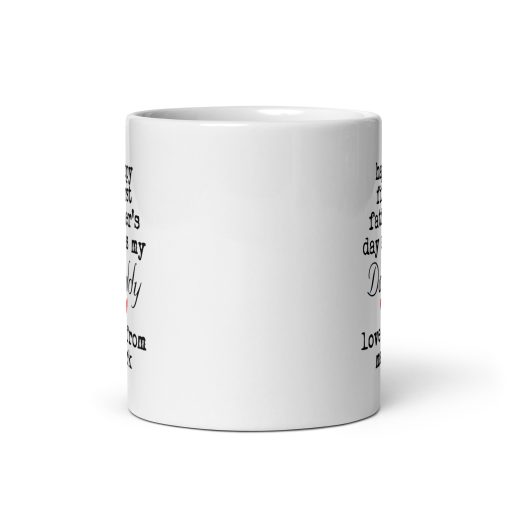Personalised Funny First Father’s Day 'As My Daddy' Mug – Custom Gift for New Dads from Baby – Cute Coffee Cup for Him – Father’s Day, Birthday, Christmas Present - Image 3