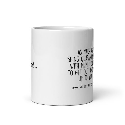 Hey Dad Baby Mug – Funny Personalised Gift for New Dads from Baby – Cute First Father’s Day Coffee Cup – Daddy Birthday, Christmas Present, New Dad Keepsake - Image 3