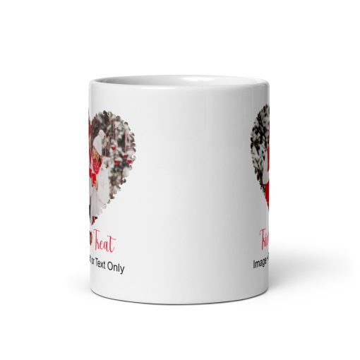 Trick & Treat Personalized Mug – Custom Halloween Mug with Your Image & Text | Spooky Coffee Mug for Halloween Lovers, Gifts for Kids & Adults, Cute & Funny Pumpkin Design" - Image 3