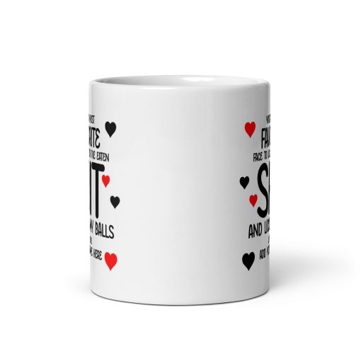 My favourite Face Mug, Rude Mug, Funny Lovers Personalised Gift Idea, best Mug for Birthdays, Christmas, Valentines Gift Mug, Couple Personalised Mug, Gift for HIm & Her, Romantic Mug for lovers, Love Gifts - Image 3