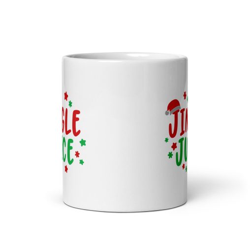 Jingle Juice Mug – Funny Christmas Coffee Cup for Holiday Drinks | Festive Gift for Eggnog, Hot Cocoa, Wine and Coffee Lovers, Sarcastic Mug, Joke mug, Xmas Gift for Him & Her - Image 3