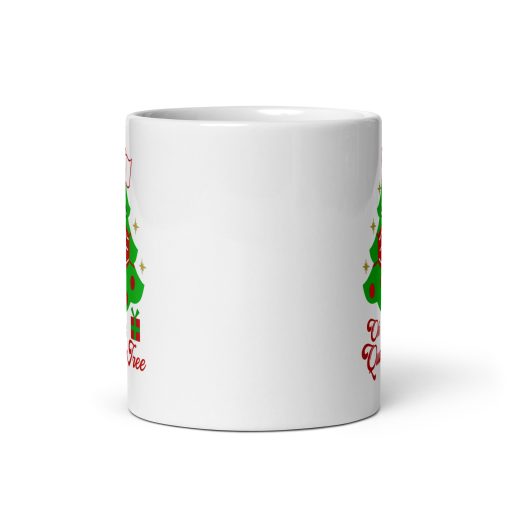 "Oh Quaran-Tree Mug – Funny Christmas Lockdown Coffee Cup | Holiday Gift for Quarantine Memories, Homebodies and Pandemic Humorous coffee mug, Sarcastic mug,  Joke mug - Image 3
