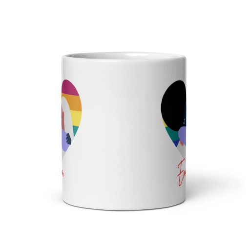 Personalised Love Image Coffee Mug – Custom Photo and Name Romantic Gift – Unique Couple’s Mug for Anniversary, Valentine’s, or Birthday,  Anniversary gift idea - Image 3