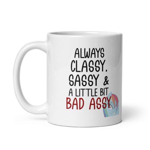 Always Classy, Sassy & A Little Bit Bad Assy Mug - Image 2