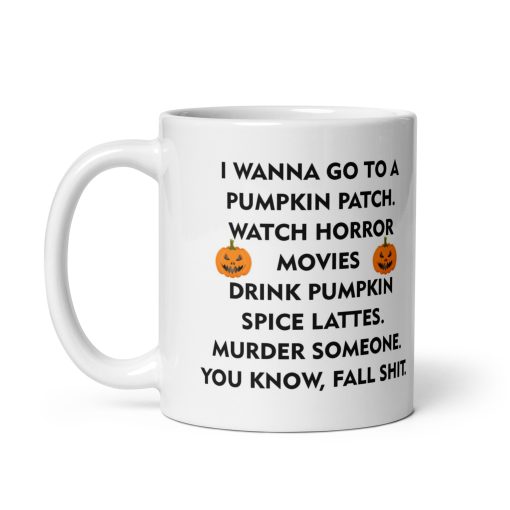 Funny Halloween Horror Movie Watch Mug – Spooky Coffee Cup for Scary Movie Lovers, Horror Fans, Trick or Treat, Halloween Gift, Creepy Night, Thriller & Chiller Mug - Image 2
