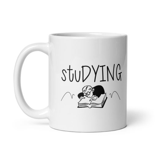 Studying Coffee Mug – Motivational Study Cup for Students, College Exam Prep, & Hardworking Scholars – Inspirational Ceramic Coffee Cup for Study Sessions & Late-Night Grinding - Image 2