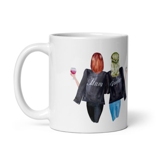 Happy Mother's Day Mug Of All the Moms in the World, I’m Glad You’re Mine - Mug gift for mum, Personalized mum mug, Custom mug for mum, Best mum ever mug, Mum coffee mug, Unique mum mug, Funny mum mug, Gift for mum, Mum appreciation gift, Personalized gift for mum - Image 2