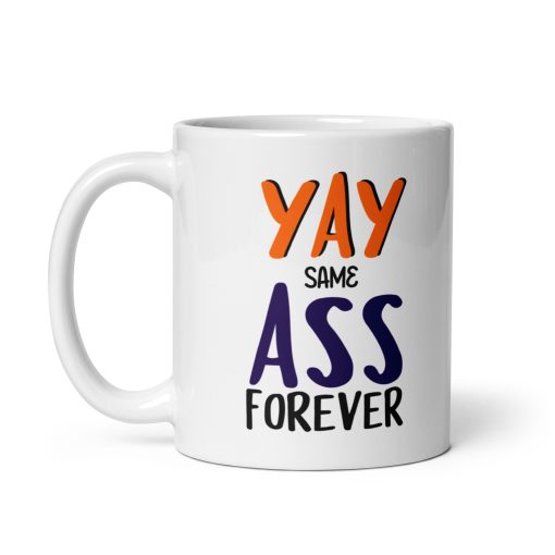 personalised "Yay! Same Ass/Willy Forever Mug – Funny Couples Gift for Husband, Wife, Boyfriend, or Girlfriend | Anniversary, Wedding and Valentine’s Coffee Cup, Cute Couple Gift, Gift for Partner - Image 2