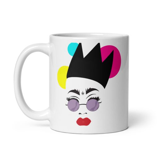 "Sasha Velour Tribute Mug – Drag Queen Art Coffee Mug Fabulous Gift for Drag Fans, LGBTQ+ Mug, Funny Personalised Mug, Silly Mug Gift, Pun Mug, Rude funny Mug, Humorous Coffe Mug, Joke Mug for Friends - Image 2