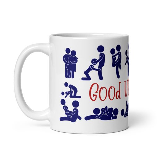 Good Vibes Only – Funny Personalised Naughty Couple Mug, Cheeky Gift for Him and; Her, Romantic Coffee Mug for Boyfriend, Girlfriend, Husband or Wife, Birthday and Valentine’s Gift!, Gift for partner, Sentimental gift for lover - Image 2