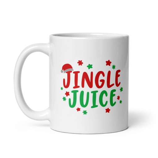 Jingle Juice Mug – Funny Christmas Coffee Cup for Holiday Drinks | Festive Gift for Eggnog, Hot Cocoa, Wine and Coffee Lovers, Sarcastic Mug, Joke mug, Xmas Gift for Him & Her - Image 2