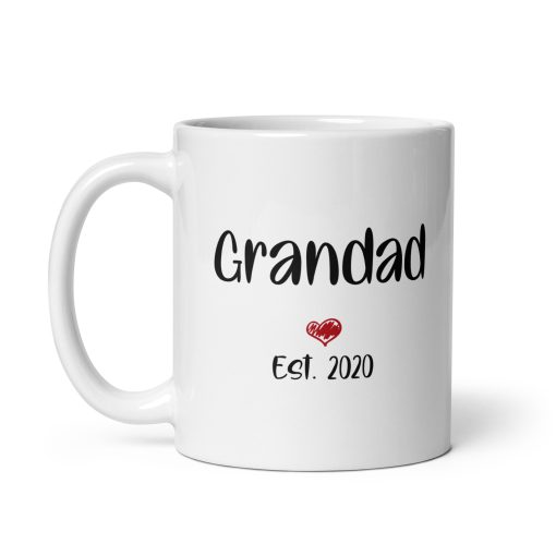 personalised  Grandad EST. 2025 Coffee Mug – Personalized Grandad mug, Custom mug for dad, Best dad ever mug, Dad coffee mug, Unique dad mug, Funny Grandad mug, Grandad gift idea, Useful gift for grandad, Mug gift for dad - Image 2