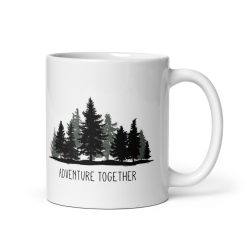 Personalised Adventure Couple Mug - Custom Travel Coffee Cup for Couples - Romantic Gift for Anniversaries, Weddings, Birthdays & Valentine’s Day