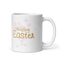 Happy Easter Pauline Personalised Coffee Mug – Custom Easter Gift for Coffee & Tea Lovers