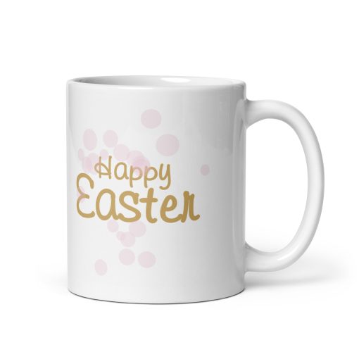 Happy Easter Pauline Personalised Coffee Mug – Custom Easter Gift for Coffee & Tea Lovers
